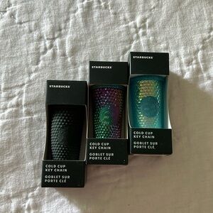 Starbucks Studded Cold Cup Key Chains
